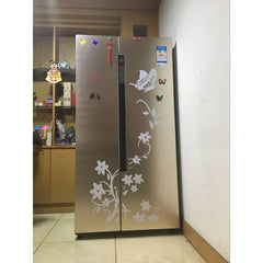 Creative Refrigerator Black Sticker