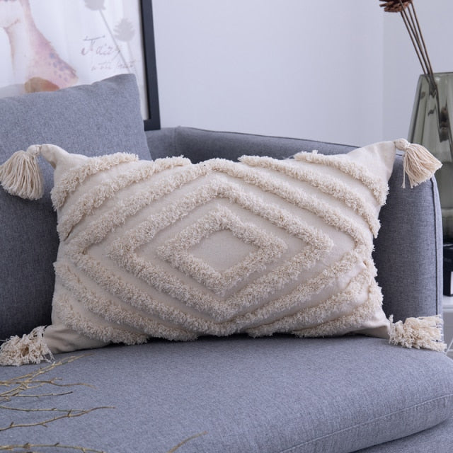 Tassels Cushion Cover